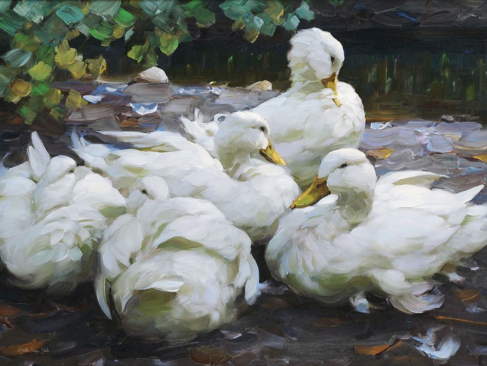 Ducks by the Lake 2 art print by Stellar Design Studio for $57.95 CAD