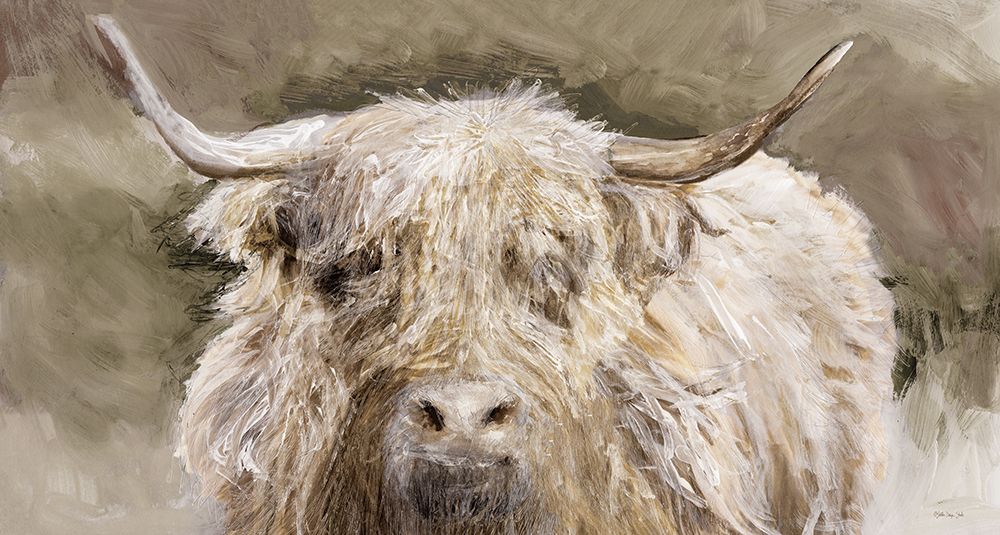 Highland Cow art print by Stellar Design Studio for $57.95 CAD