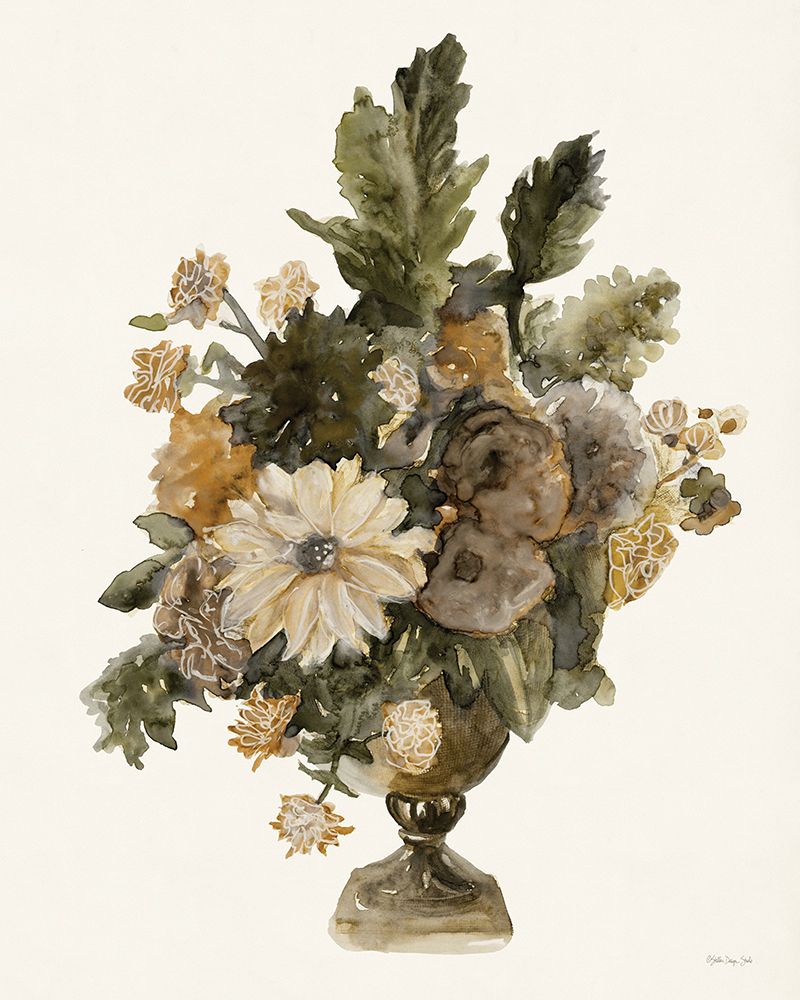 Bouquet in Urn 2 art print by Stellar Design Studio for $57.95 CAD