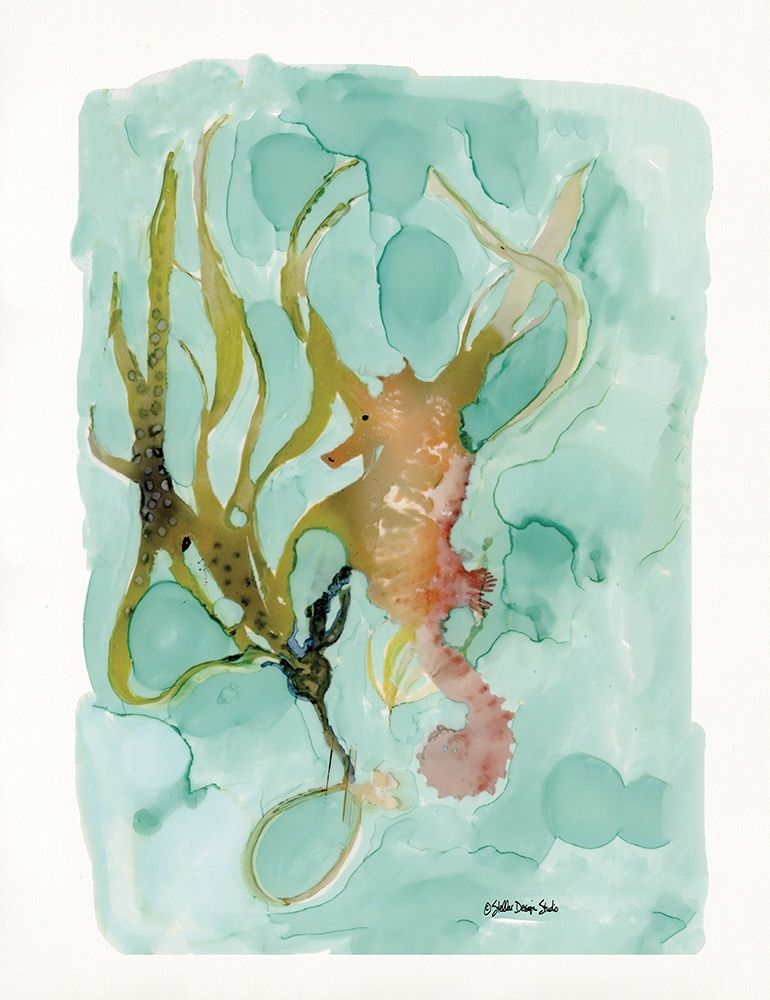 Seahorse 2 art print by Stellar Design Studio for $57.95 CAD