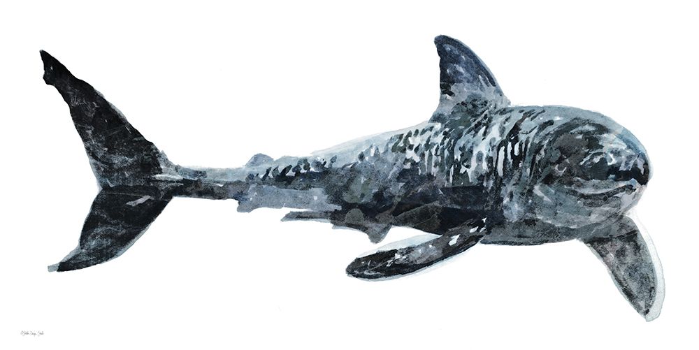 Shark Swim art print by Stellar Design Studio for $57.95 CAD