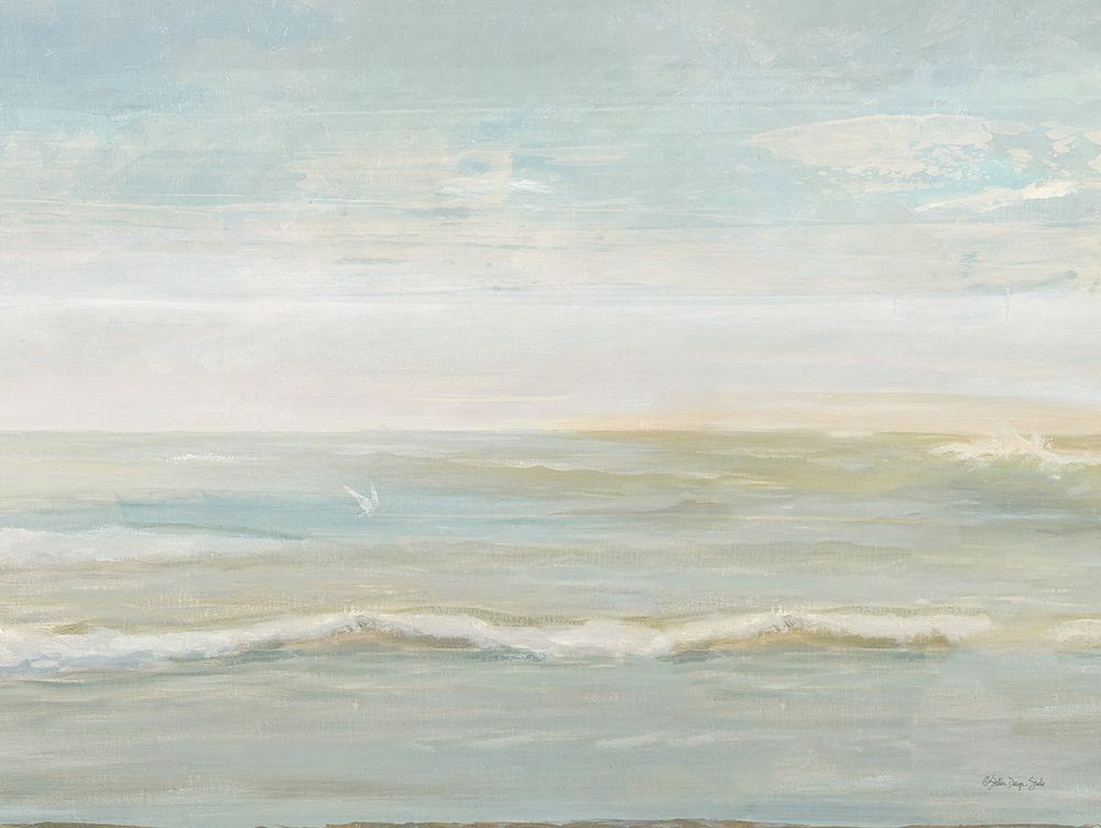 Coastal View II art print by Stellar Design Studio for $57.95 CAD