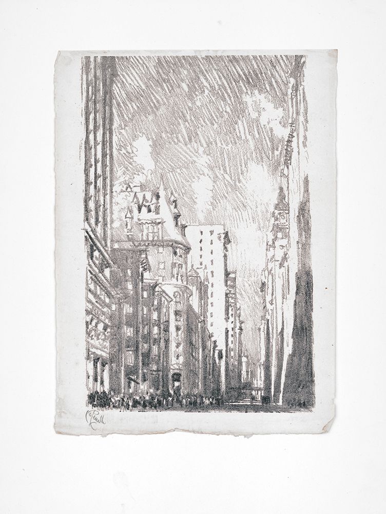 Lithograph of New York 1 art print by Stellar Design Studio for $57.95 CAD
