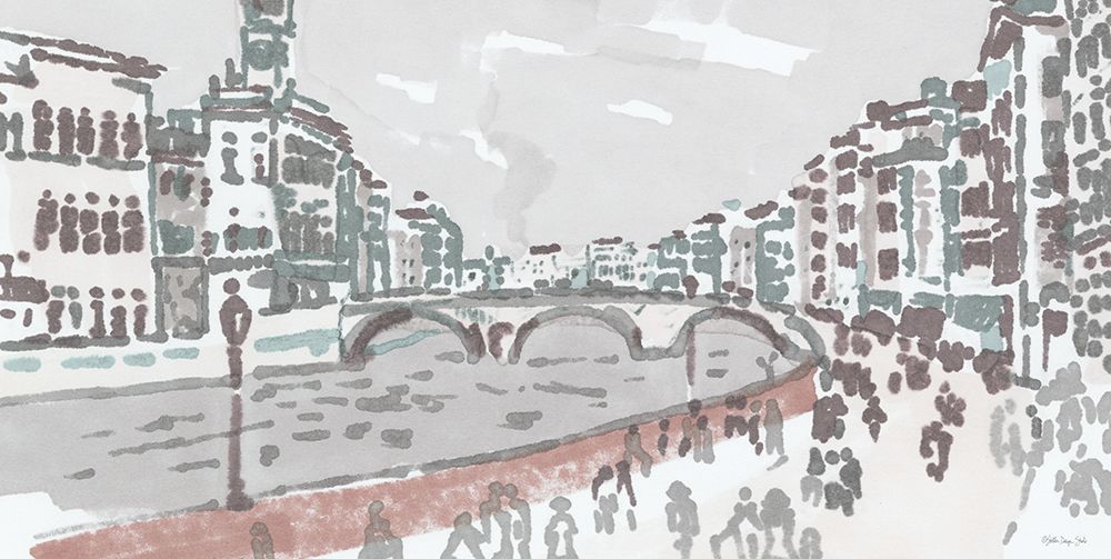 Venice Drawing I art print by Stellar Design Studio for $57.95 CAD