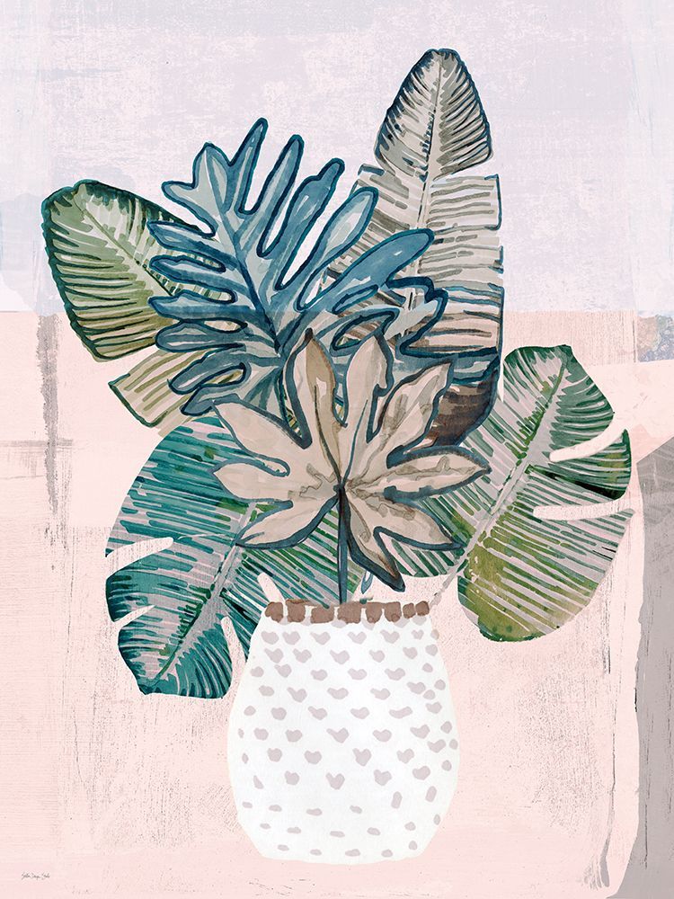 Textured Tropics art print by Stellar Design Studio for $57.95 CAD
