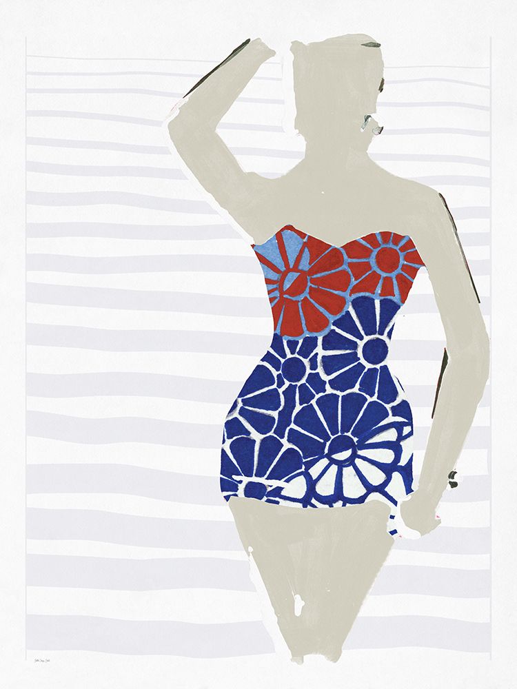 Poolside Pattern II art print by Stellar Design Studio for $57.95 CAD
