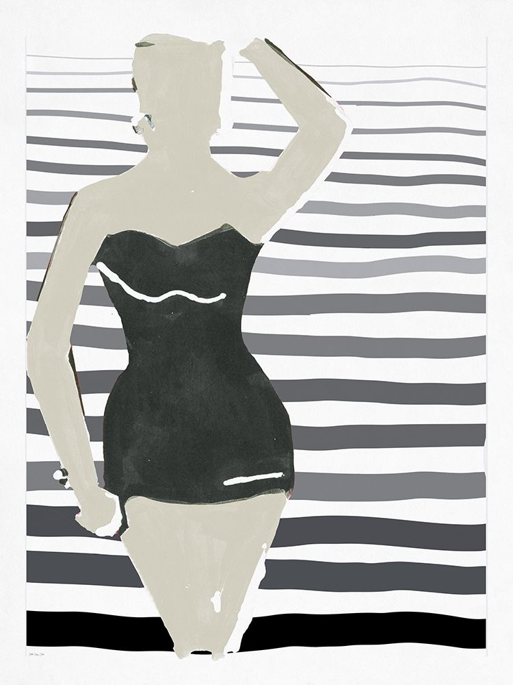 Bathing Beauties I art print by Stellar Design Studio for $57.95 CAD