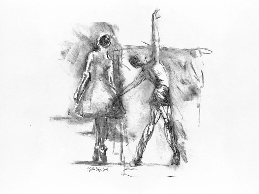 Dance Figure 3 art print by Stellar Design Studio for $57.95 CAD