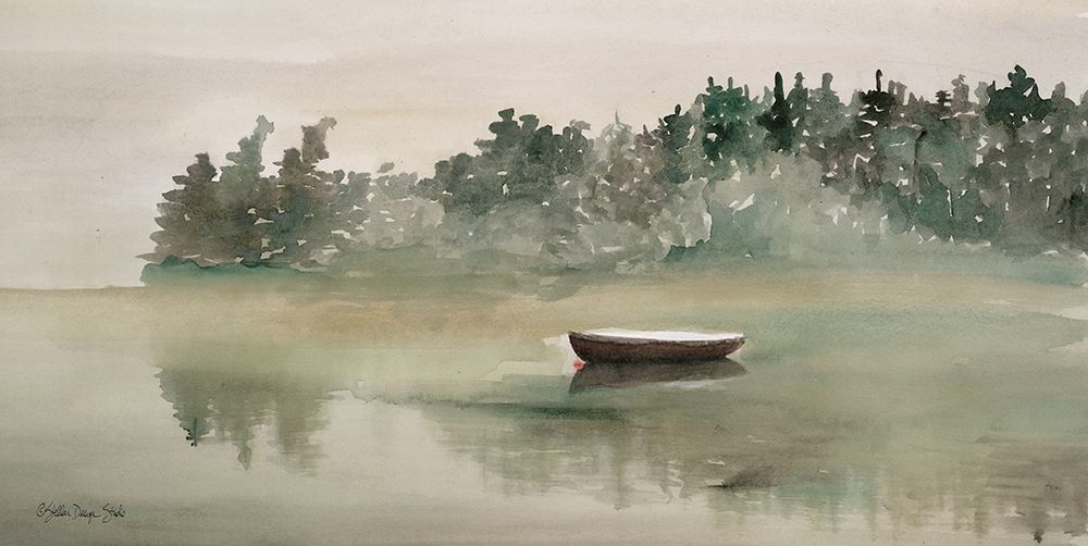 Lake Fishing II art print by Stellar Design Studio for $57.95 CAD
