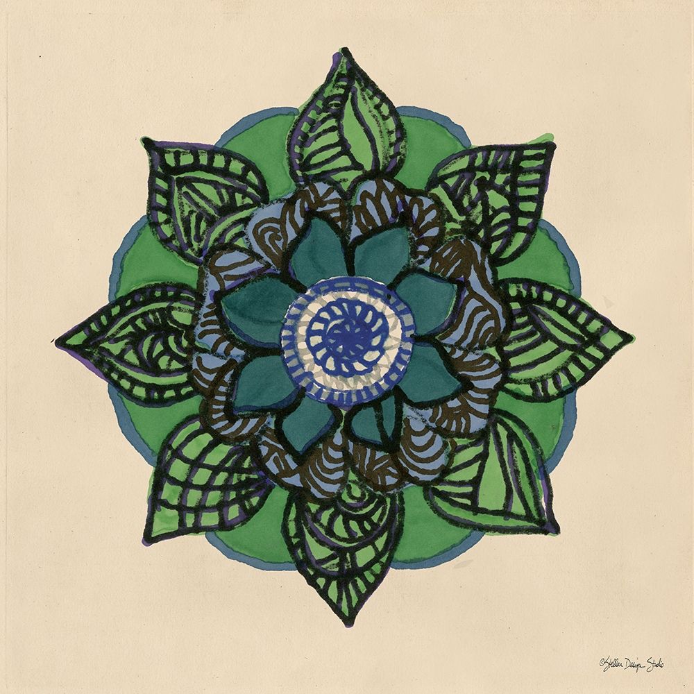 Mandala 2 art print by Stellar Design Studio for $57.95 CAD