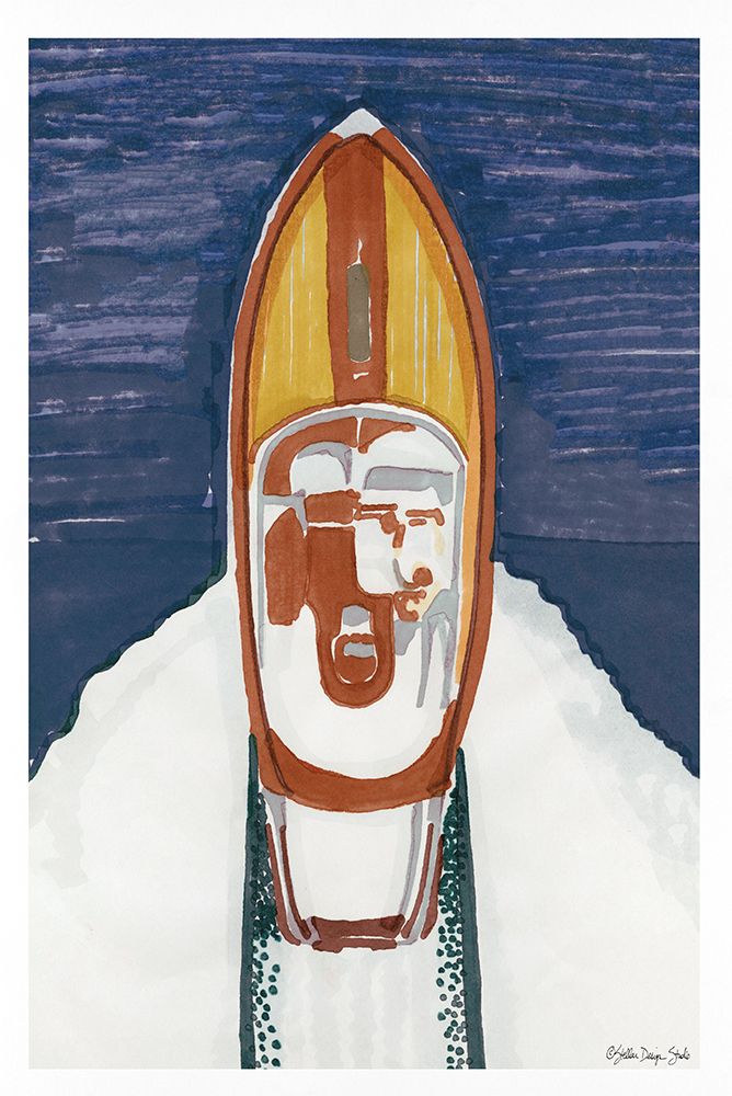 Water Ski Show 2 art print by Stellar Design Studio for $57.95 CAD
