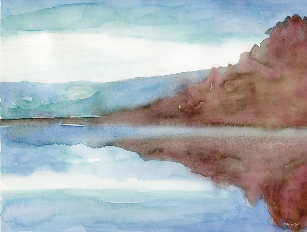 Mountain Lake 7 art print by Stellar Design Studio for $57.95 CAD