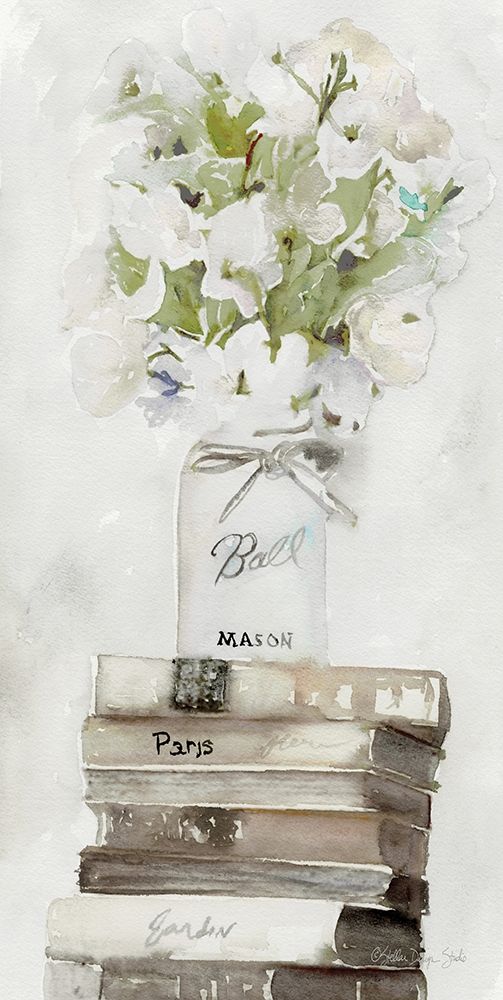 Parisian Pot 4 art print by Stellar Design Studio for $57.95 CAD