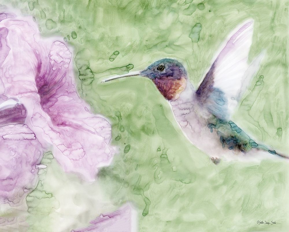Hummingbird 2 art print by Stellar Design Studio for $57.95 CAD