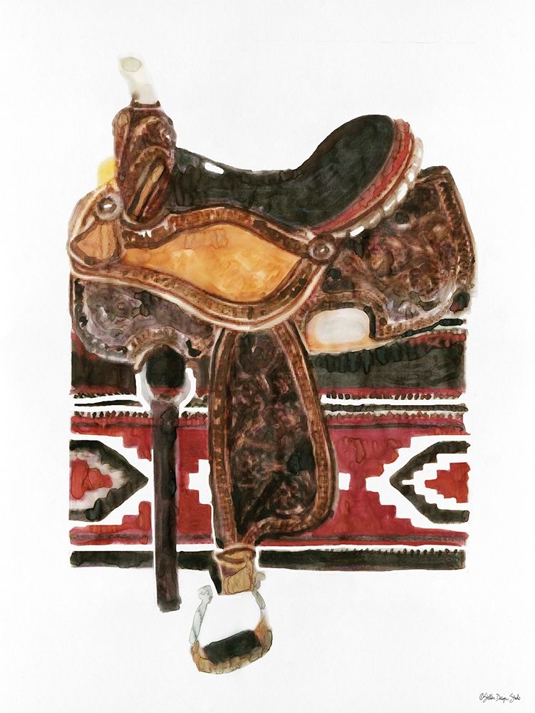 Saddle 2 art print by Stellar Design Studio for $57.95 CAD