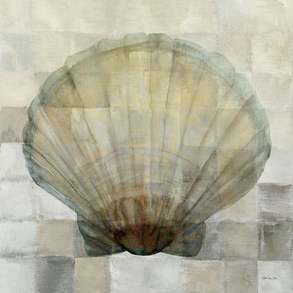 Scallop Shell art print by Stellar Design Studio for $57.95 CAD