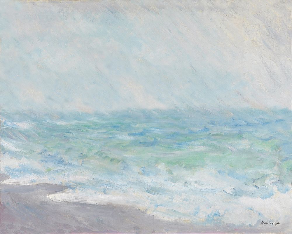 Monets Ocean View art print by Stellar Design Studio for $57.95 CAD