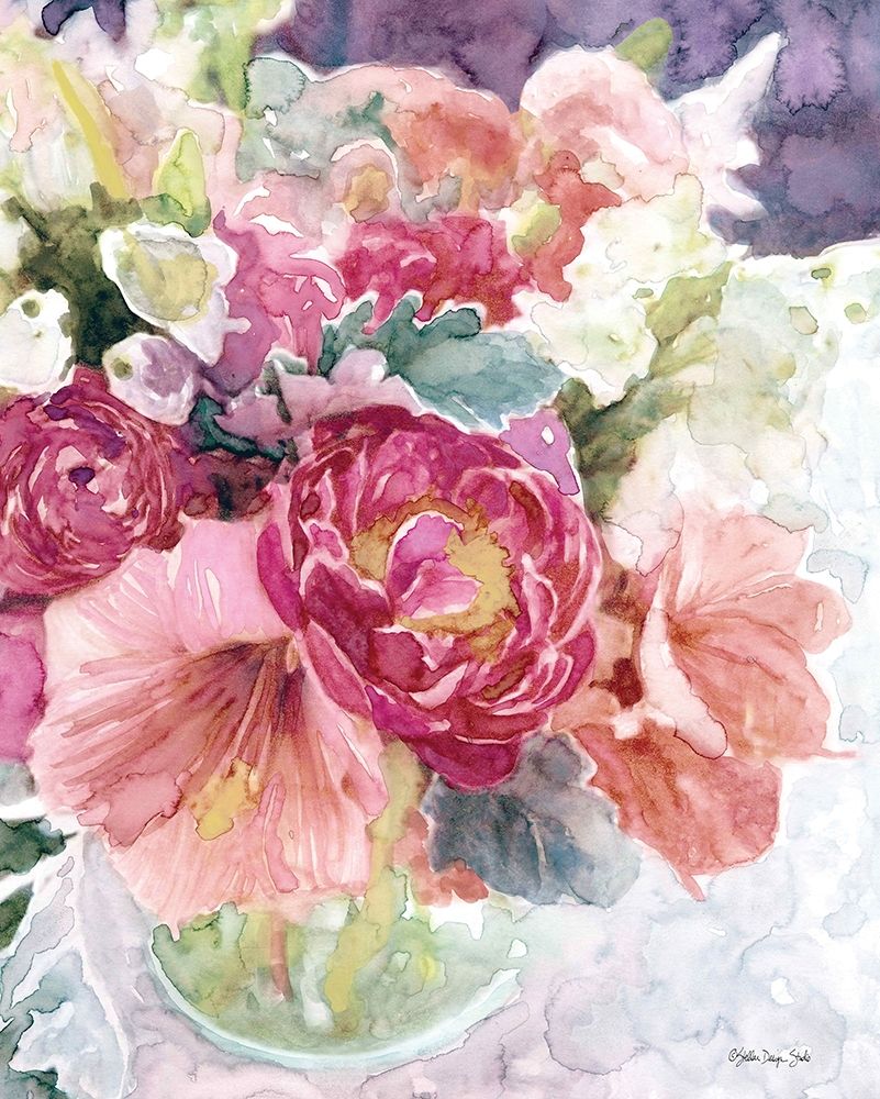 Garden Vase art print by Stellar Design Studio for $57.95 CAD