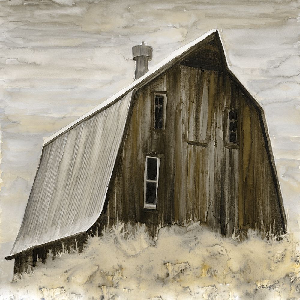 Rustic Barn art print by Stellar Design Studio for $57.95 CAD