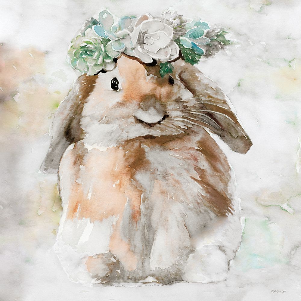 Bella the Bunny art print by Stellar Design Studio for $57.95 CAD