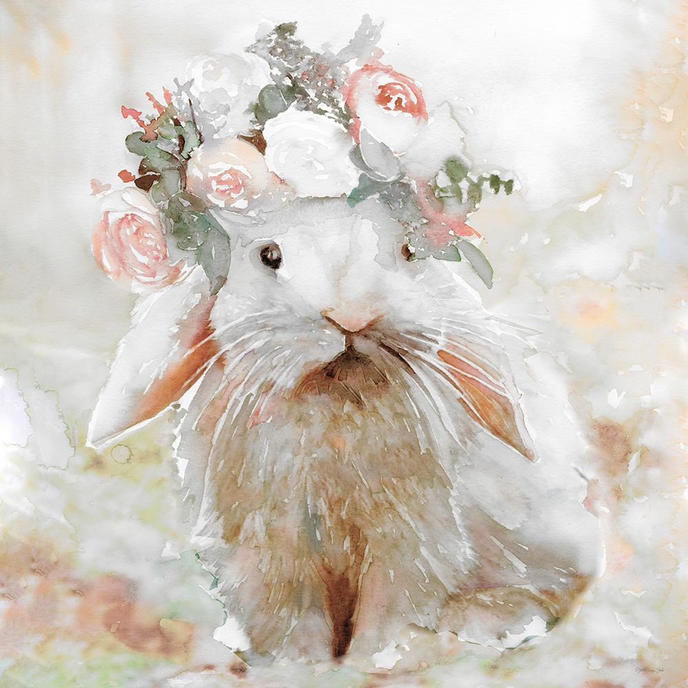 Sophia the Bunny art print by Stellar Design Studio for $57.95 CAD