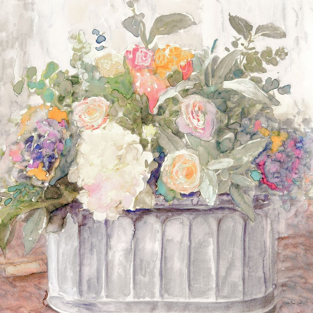 Table Bouquet I art print by Stellar Designs Studio for $57.95 CAD