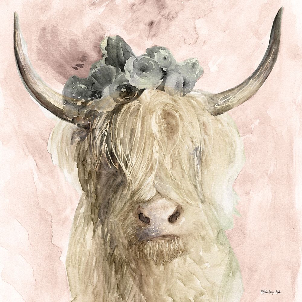Highland Pretty art print by Stellar Design Studio for $57.95 CAD