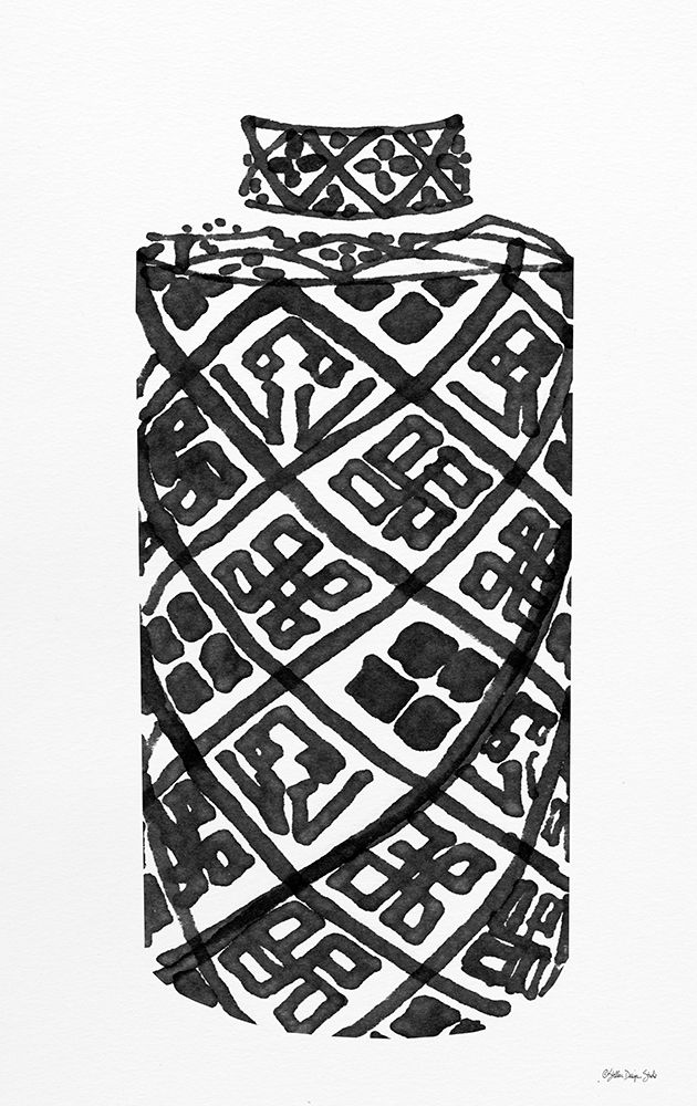 Tile Vase 2 art print by Stellar Design Studio for $57.95 CAD