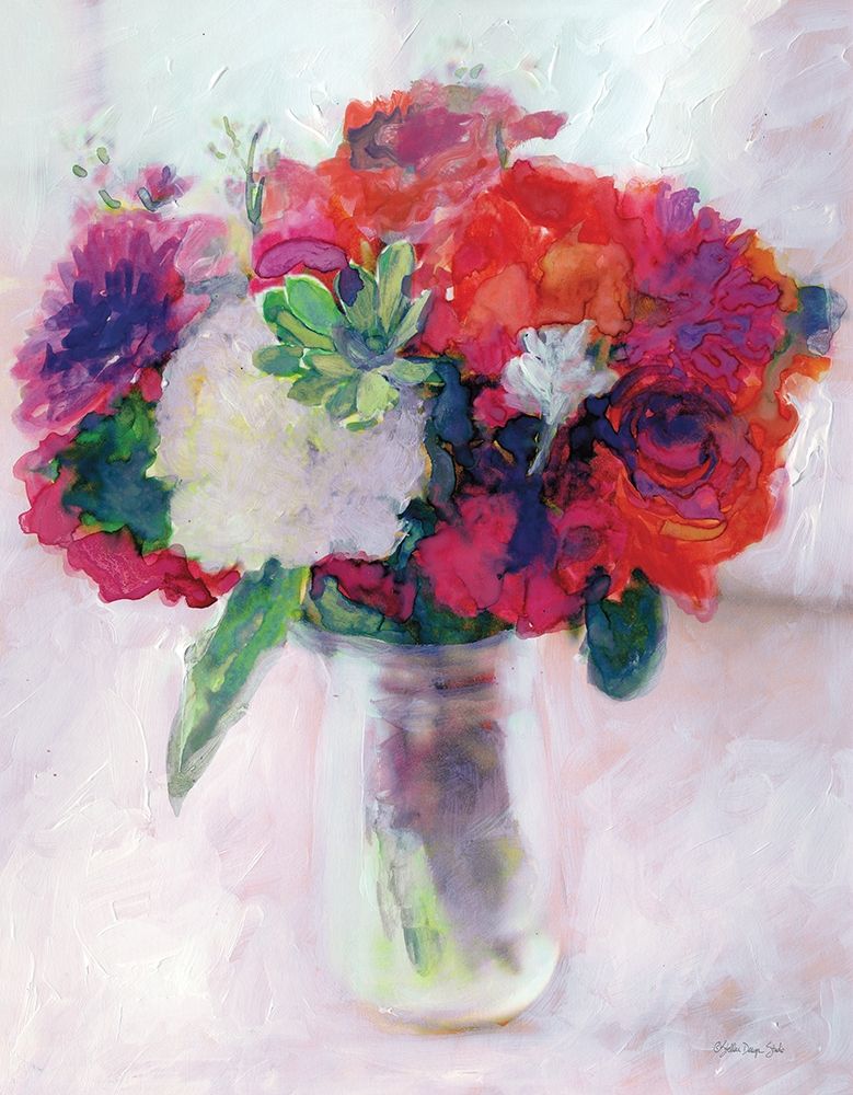 Dramatic Blooms 2 art print by Stellar Design Studio for $57.95 CAD
