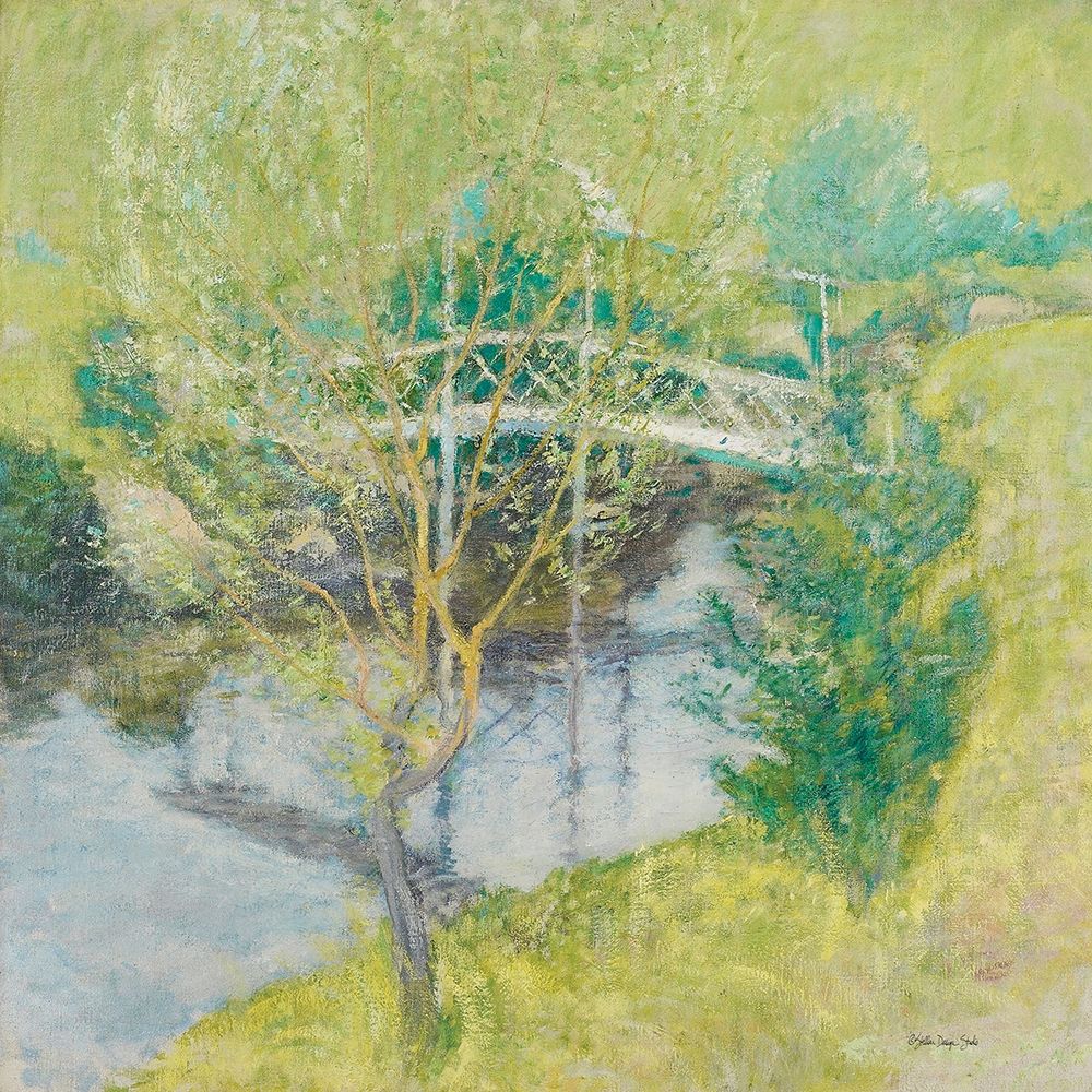 John Henry Twachtman - The White Bridge art print by Stellar Design Studio for $57.95 CAD