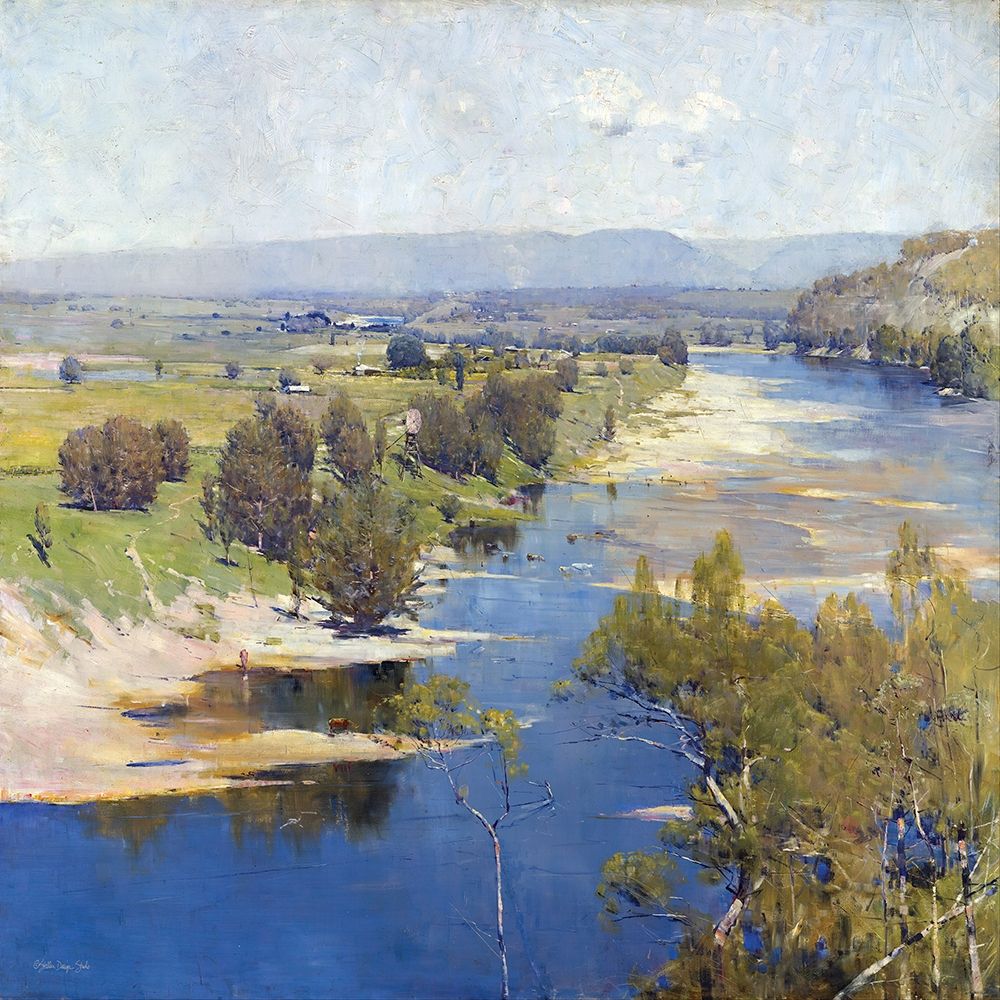 Arthur Streeton - Cremorne Pastoral art print by Stellar Design Studio for $57.95 CAD