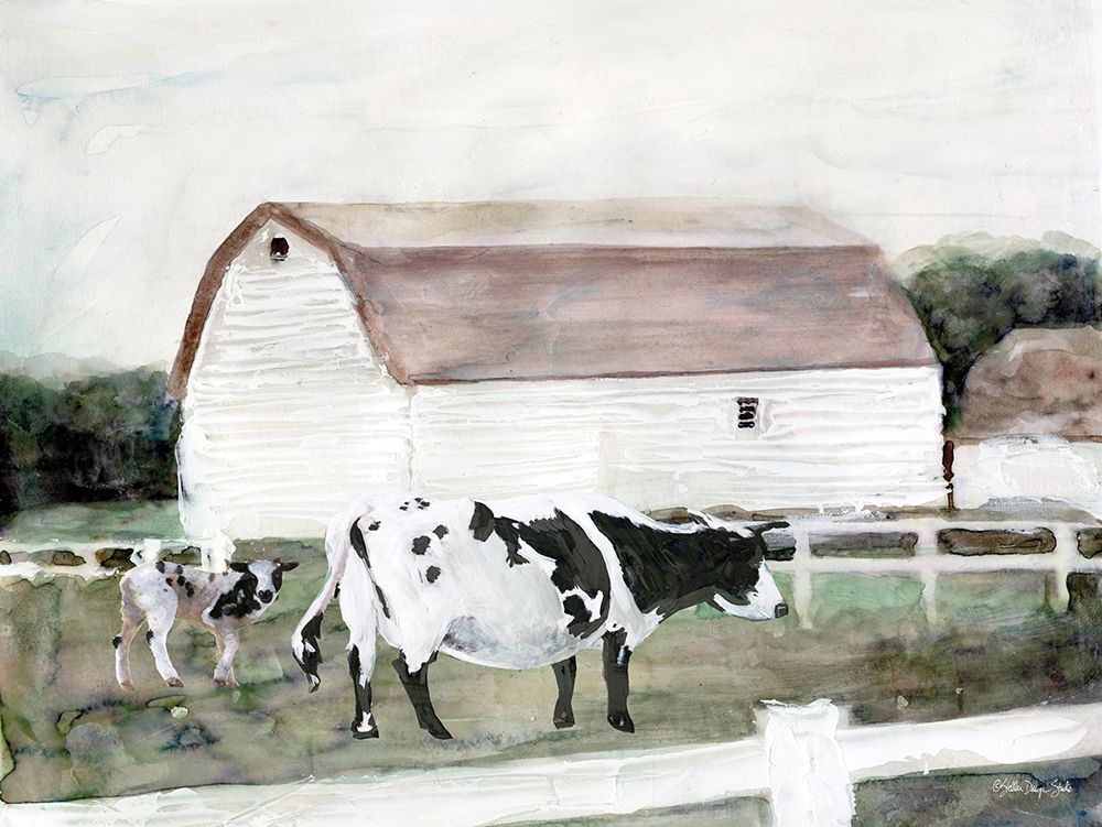Country Farm art print by Stellar Design Studio for $57.95 CAD