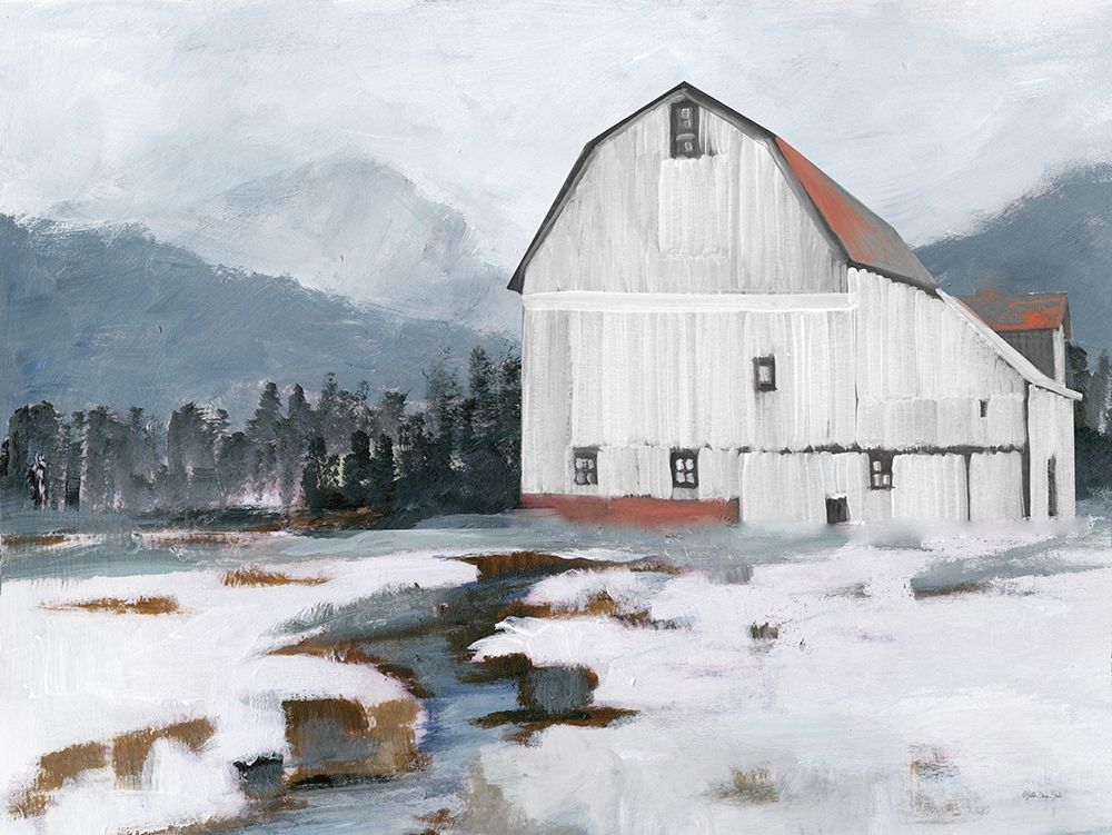 The Old Barn art print by Stellar Design Studio for $57.95 CAD