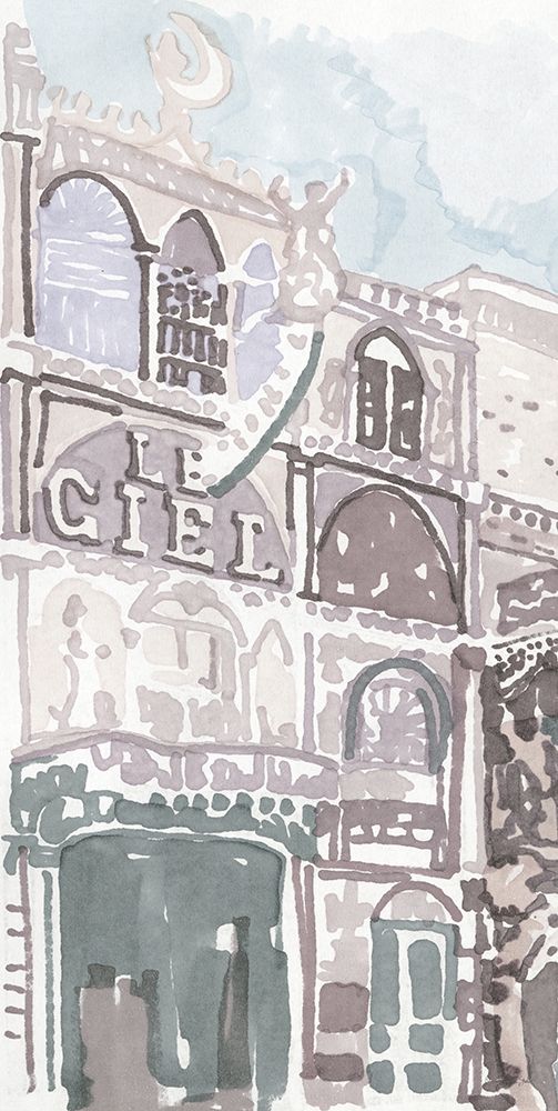 Paris Street 2 art print by Stellar Design Studio for $57.95 CAD
