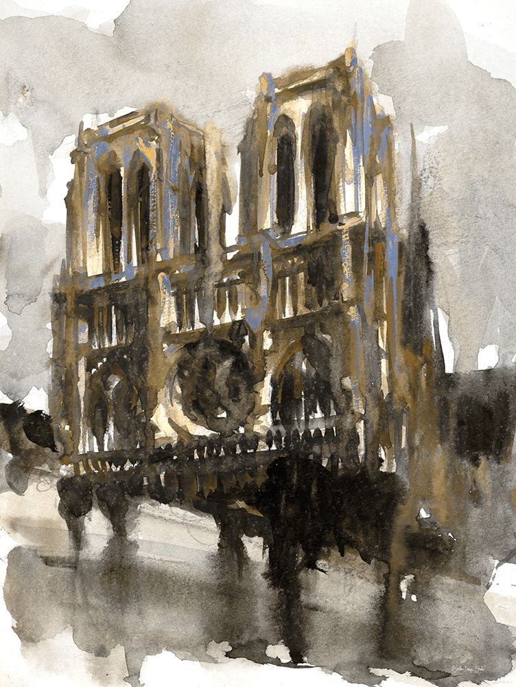 Paris Street 3 art print by Stellar Design Studio for $57.95 CAD