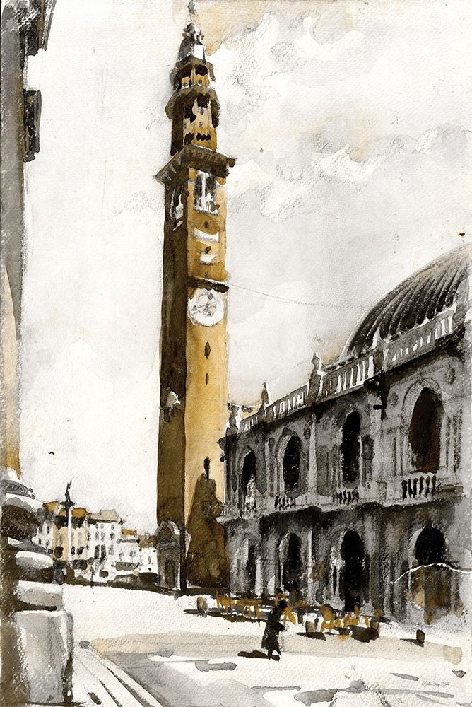 Paris Street 5 art print by Stellar Design Studio for $57.95 CAD