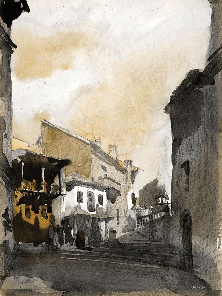 Paris Street 6 art print by Stellar Design Studio for $57.95 CAD