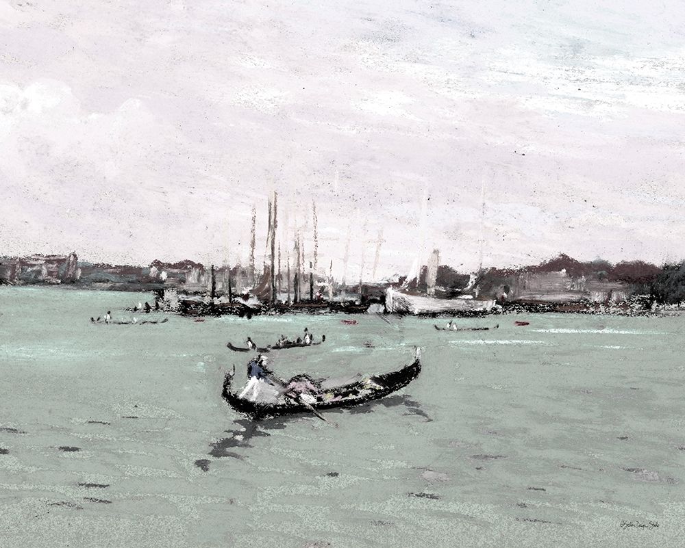 Venice Gondola art print by Stellar Design Studio for $57.95 CAD