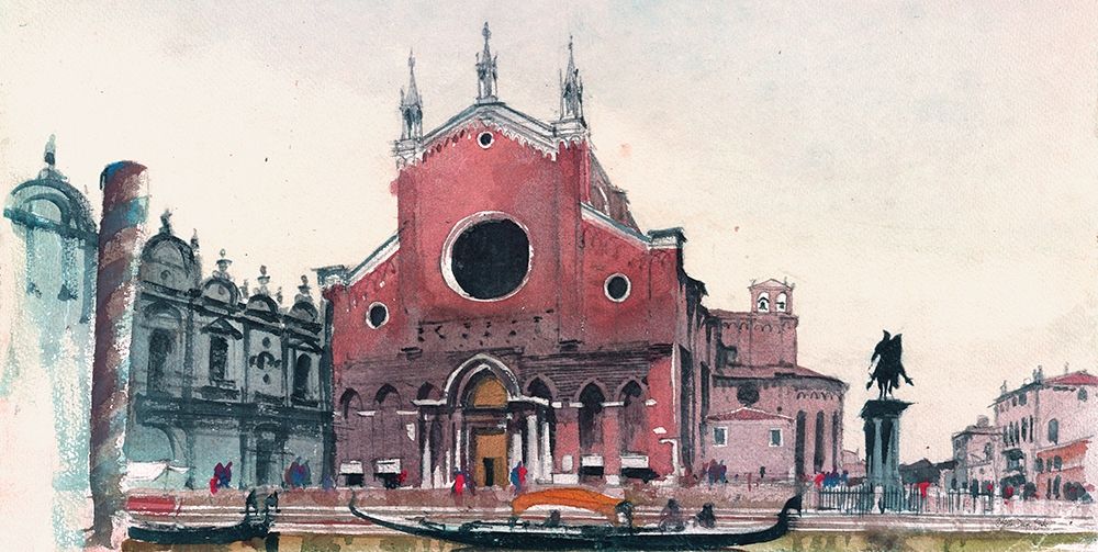 Venice Waterway art print by Stellar Design Studio for $57.95 CAD