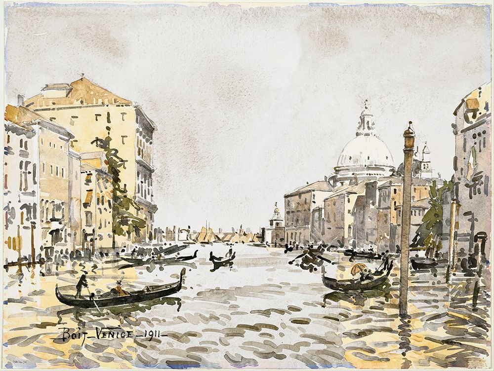 Afternoon on the Great Canal art print by Stellar Design Studio for $57.95 CAD