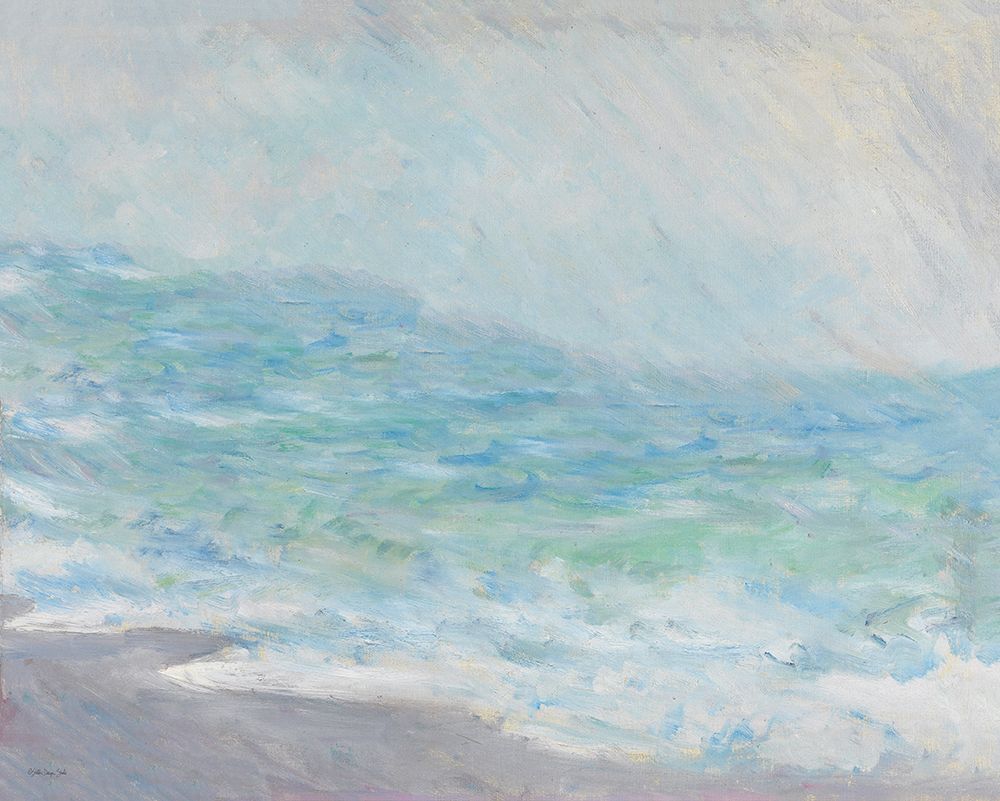 Crashing Waves art print by Stellar Design Studio for $57.95 CAD