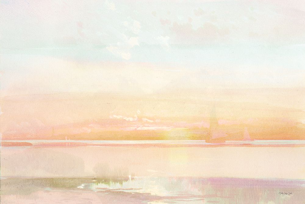 Peaceful Shore 1 art print by Stellar Design Studio for $57.95 CAD