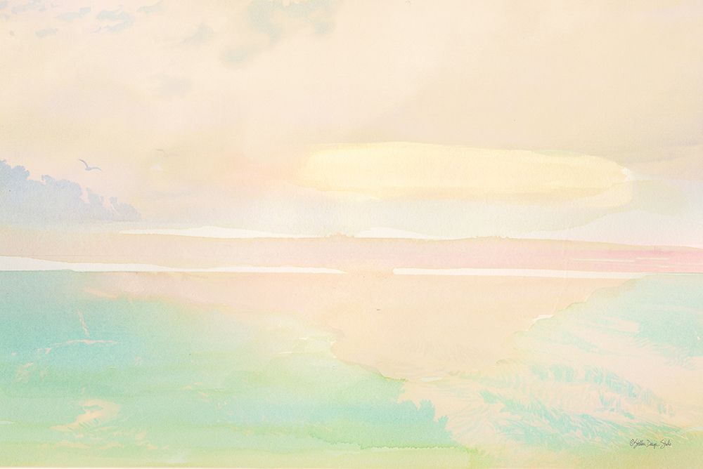 Peaceful Shore 2 art print by Stellar Design Studio for $57.95 CAD