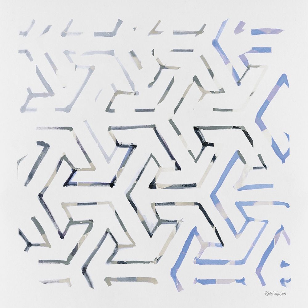 Mosaic 2 art print by Stellar Design Studio for $57.95 CAD