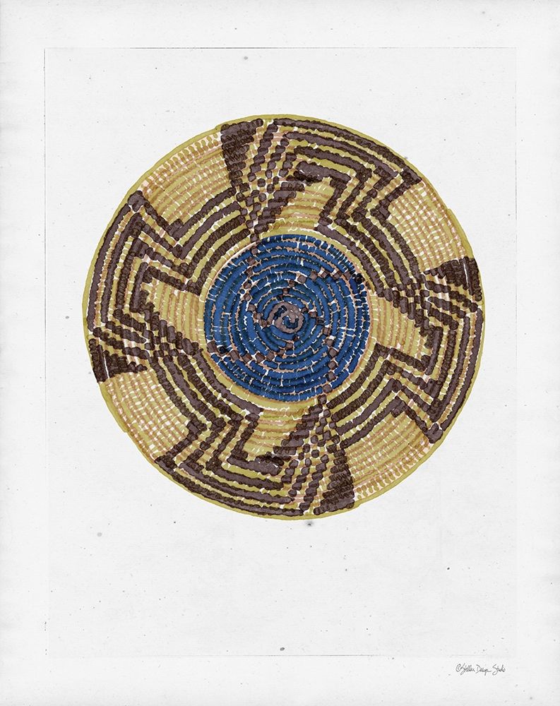 Basket Study 4 art print by Stellar Design Studio for $57.95 CAD