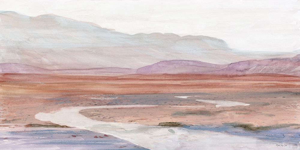 The Painted Valley art print by Stellar Design Studio for $57.95 CAD