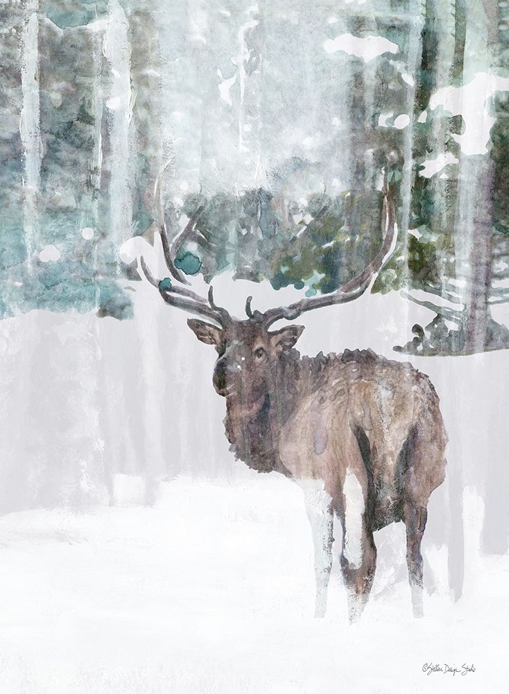 Grand Elk 2 art print by Stellar Design Studio for $57.95 CAD