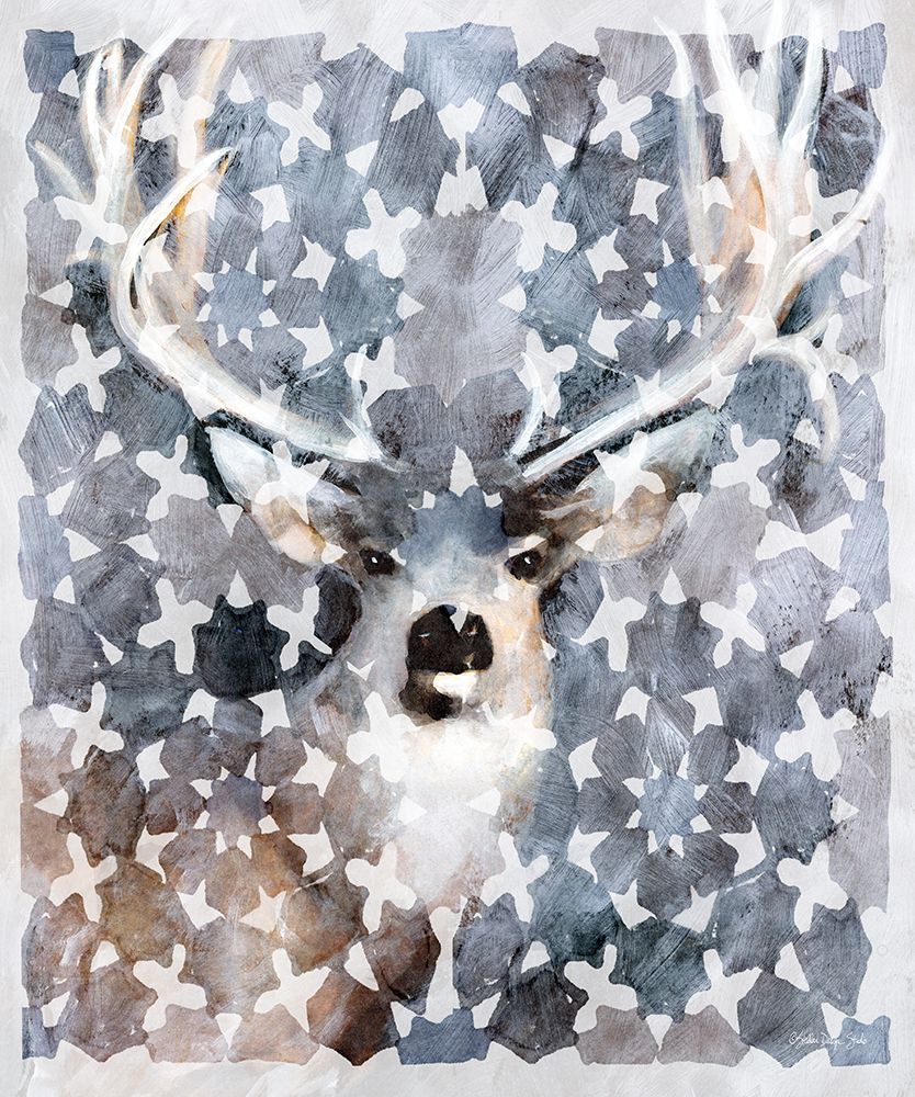 Elk Montage art print by Stellar Design Studio for $57.95 CAD