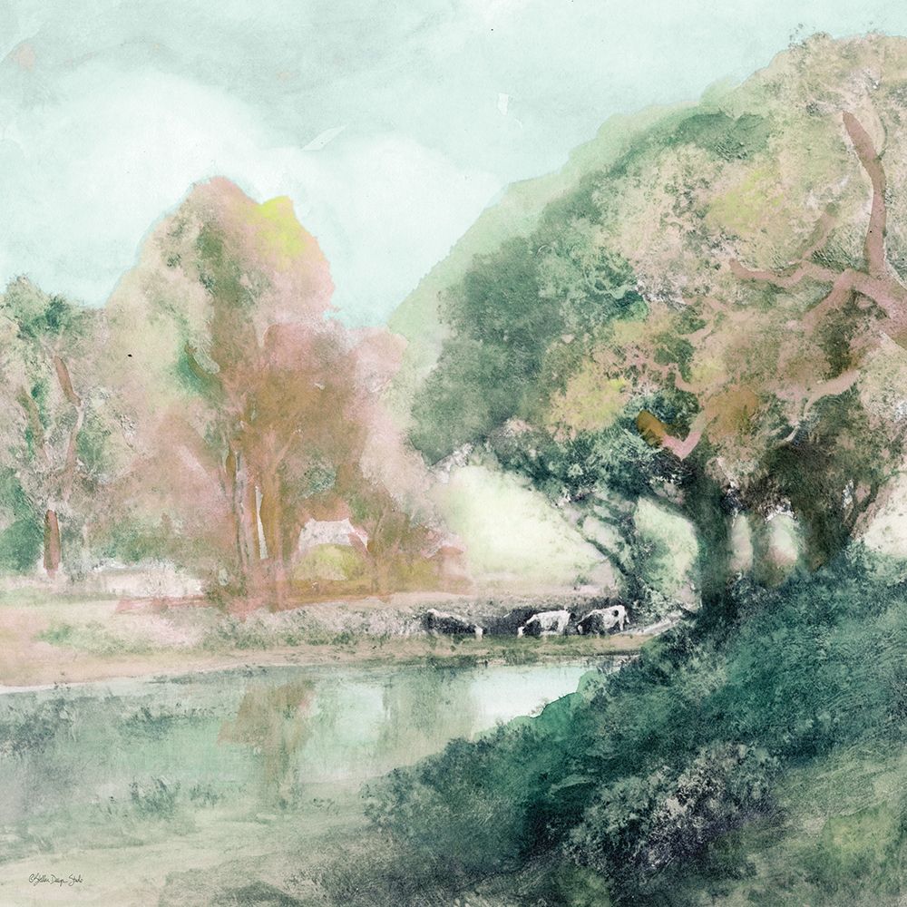Peaceful Country 1 art print by Stellar Design Studio for $57.95 CAD
