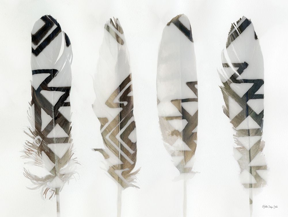 Feathers 1 art print by Stellar Design Studio for $57.95 CAD